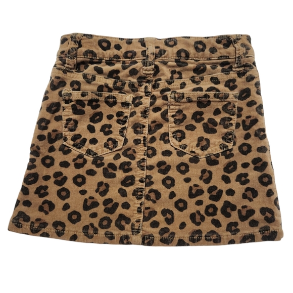 Girls Cat&Jack size xs 4/5 leopard skirt - Picture 2 of 4